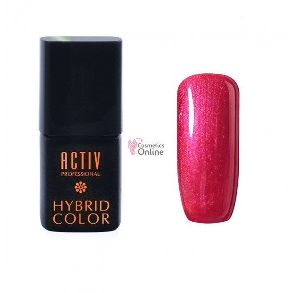Oja Semipermanenta Activ Hibrid Color UV 15ml Cod M11 Cha Cha Cherry, art ACP